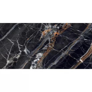 Керамогранит LV Granito Artemis black high glossy 120х60 см