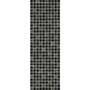 Декор Kerama Marazzi Астория черный мозаичный MM12111 25х75