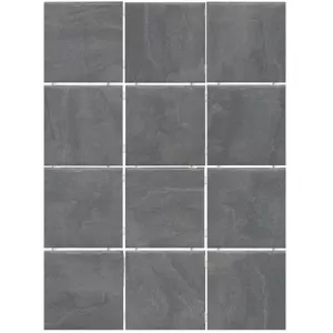 Плитка настенная Kerama Marazzi Дегре серый темный 1300H 39,8х29,8