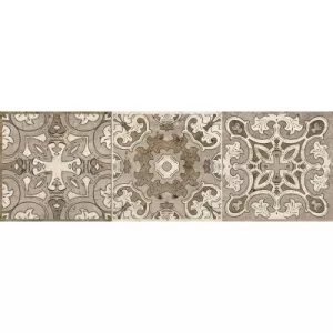 Декор Lasselsberger Ceramics Орнамент Травертино многоцветный 3064-0004 19,9х60,3 см