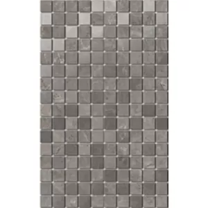 Декор Kerama Marazzi Гран Пале серый мозаичный MM6361 25х40