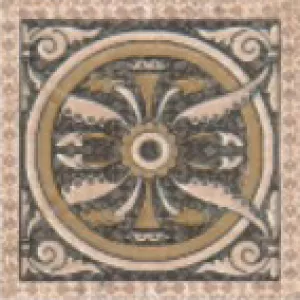 Декор Керамин Палермо напольный 9,8х9,8 см