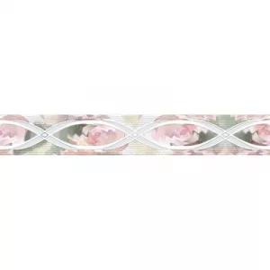 Бордюр Belleza Розовый свет 05-01-1-46-03-41-359-0 4х40