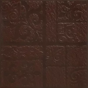 Клинкерная плитка Керамин Каир 4Д коричневый рельеф 29,8х29,8