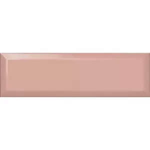 Плитка настенная Kerama Marazzi Аккорд розовый светлый грань 8,5*28,5 см
