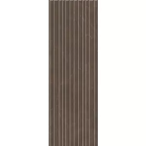 Плитка настенная Kerama Marazzi Низида структура обрезной коричневый 25х75 см